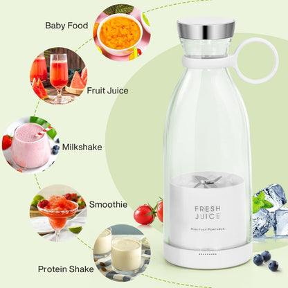 Get 10% Extra Off Summer Offer Portable Mini Blender for Fresh Juice